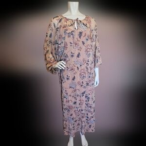 💛 10. Addition Elle Size 20 Floral Dress
